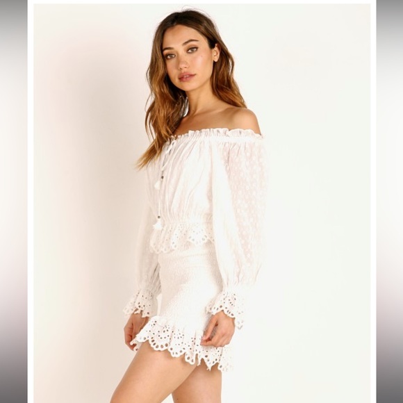 Spell Daisy Chain Ruched mini dress - Picture 5 of 13